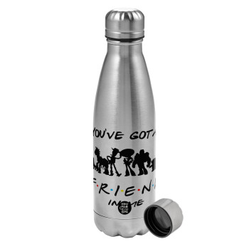 You've Got a Friend in Me, Metallic water bottle, stainless steel, 750ml