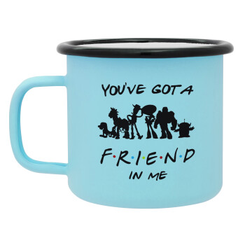 You've Got a Friend in Me, Κούπα Μεταλλική εμαγιέ ΜΑΤ σιέλ 360ml