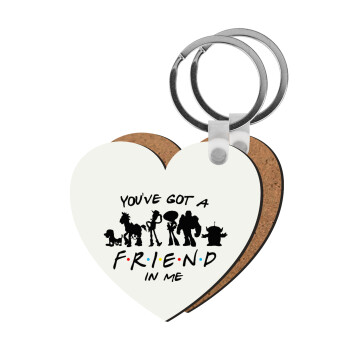 You've Got a Friend in Me, Μπρελόκ Ξύλινο καρδιά MDF