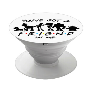 You've Got a Friend in Me, Phone Holders Stand  White Hand-held Mobile Phone Holder