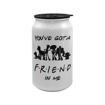 You've Got a Friend in Me, Κούπα ταξιδιού μεταλλική με καπάκι (tin-can) 500ml