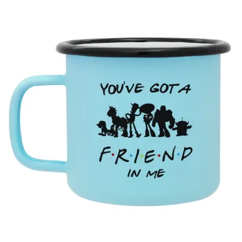 You've Got a Friend in Me, Κούπα Μεταλλική εμαγιέ ΜΑΤ σιέλ 360ml