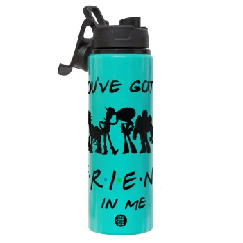 You've Got a Friend in Me, Μεταλλικό παγούρι νερού με καπάκι ασφαλείας, αλουμινίου 850ml