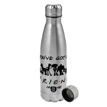 You've Got a Friend in Me, Metallic water bottle, stainless steel, 750ml