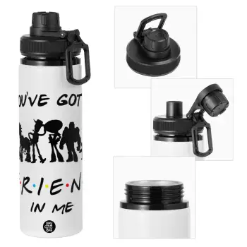 You've Got a Friend in Me, Metal water bottle with safety cap, aluminum 850ml