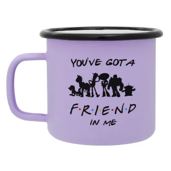 You've Got a Friend in Me, Κούπα Μεταλλική εμαγιέ ΜΑΤ Light Pastel Purple 360ml