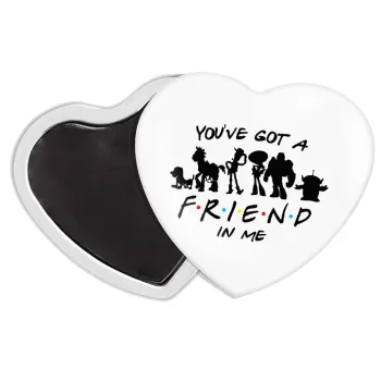 You've Got a Friend in Me, Μαγνητάκι καρδιά (57x52mm)
