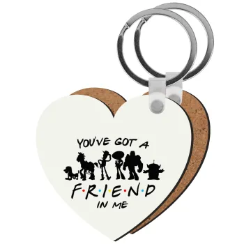 You've Got a Friend in Me, Μπρελόκ Ξύλινο καρδιά MDF