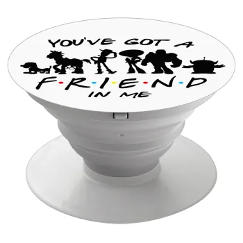 You've Got a Friend in Me, Phone Holders Stand  White Hand-held Mobile Phone Holder