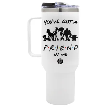 You've Got a Friend in Me, Mega Tumbler με καπάκι, διπλού τοιχώματος (θερμό) 1,2L