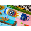 Πασχαλινή Λαμπάδα με Παιδικό παγούρι θερμό, ανοξείδωτο, με καλαμάκι ασφαλείας, ΜΠΛΕ (500ml)