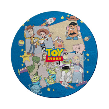toystory characters, Επιφάνεια κοπής γυάλινη στρογγυλή (30cm)