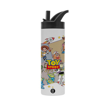 toystory characters, bottle-thermo-straw