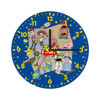toystory characters, Wooden wall clock (20cm)