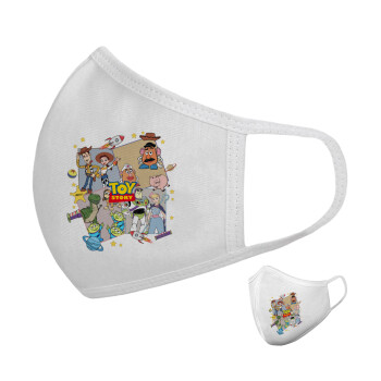 toystory characters, Μάσκα υφασμάτινη υψηλής άνεσης παιδική (Δώρο πλαστική θήκη)