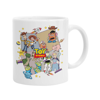 toystory characters, Ceramic coffee mug, 330ml (1pcs)