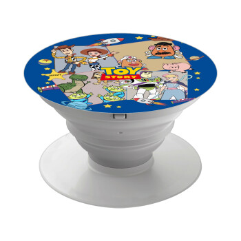 toystory characters, Phone Holders Stand  Λευκό Βάση Στήριξης Κινητού στο Χέρι
