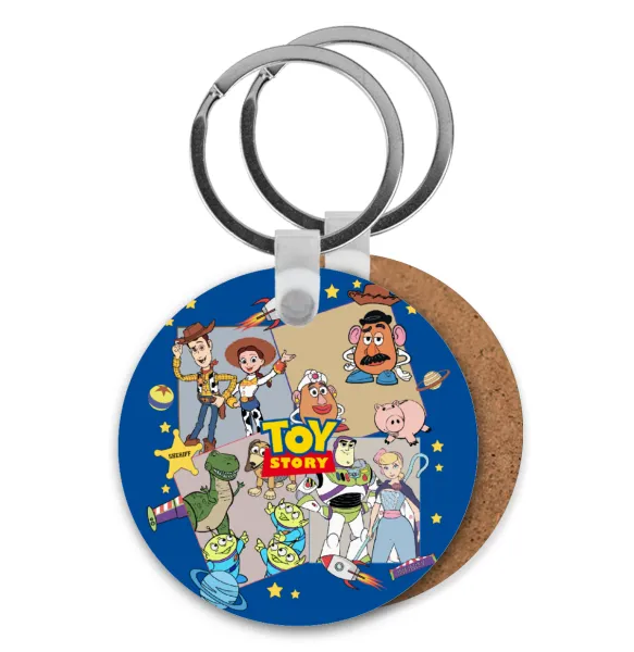 toystory characters — Ξύλινο στρογγυλό