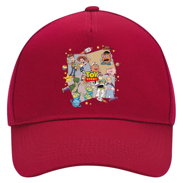 toystory characters — Καπέλο Ενηλίκων Ultimate ΚΟΚΚΙΝΟ, (100% ΒΑΜΒΑΚΕΡΟ DRILL, ΕΝΗΛΙΚΩΝ, UNISEX, ONE SIZE)