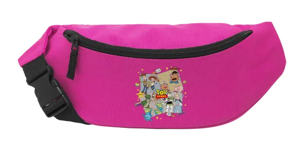toystory characters — Unisex waist bag (banana) in PINK color with 2 pockets