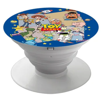toystory characters, Phone Holders Stand  Λευκό Βάση Στήριξης Κινητού στο Χέρι