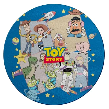toystory characters, Επιφάνεια κοπής γυάλινη στρογγυλή (30cm)