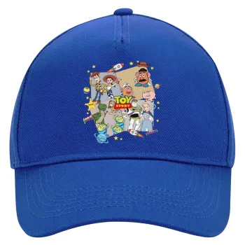 toystory characters, Καπέλο Ενηλίκων Ultimate ΜΠΛΕ, (100% ΒΑΜΒΑΚΕΡΟ DRILL, ΕΝΗΛΙΚΩΝ, UNISEX, ONE SIZE)