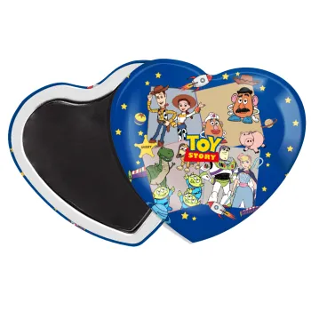 toystory characters, Μαγνητάκι καρδιά (57x52mm)