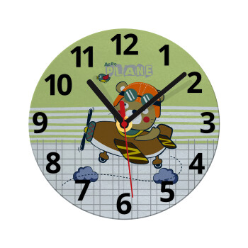 Ο μικρός αεροπόρος, Ρολόι τοίχου γυάλινο (20cm)