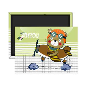 Ο μικρός αεροπόρος, Ορθογώνιο μαγνητάκι ψυγείου διάστασης 9x6cm