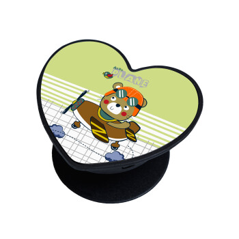 Ο μικρός αεροπόρος, Phone Holders Stand  καρδιά Μαύρο Βάση Στήριξης Κινητού στο Χέρι