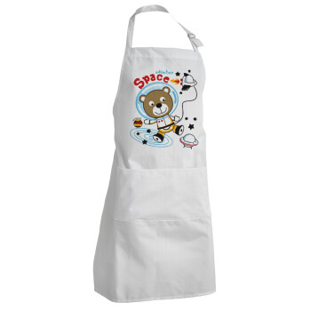 Kids Space, Adult Chef Apron (with sliders and 2 pockets)