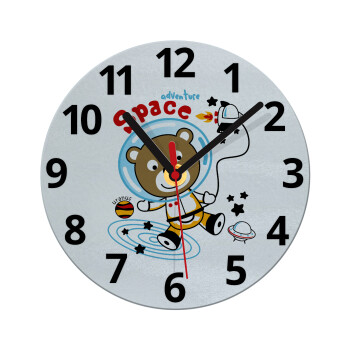Ο μικρός αστροναύτης, Ρολόι τοίχου γυάλινο (20cm)