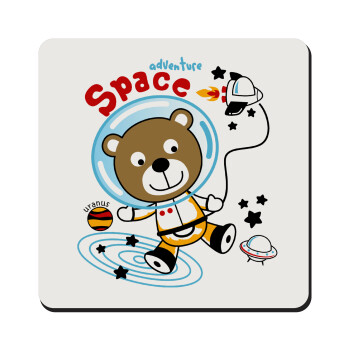 Ο μικρός αστροναύτης, Τετράγωνο μαγνητάκι ξύλινο 9x9cm