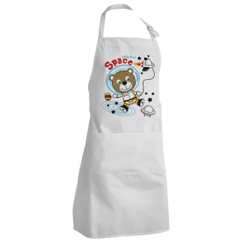 Kids Space, Adult Chef Apron (with sliders and 2 pockets)