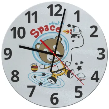 Kids Space, Ρολόι τοίχου γυάλινο (30cm)