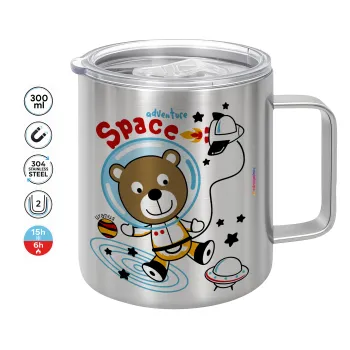 Kids Space, Mug Stainless steel double wall 300ml