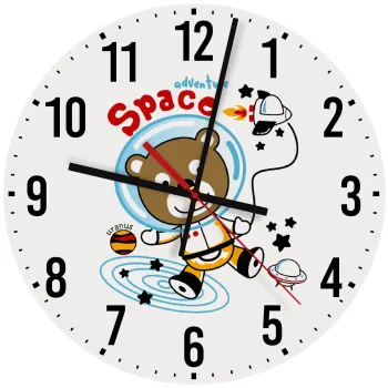 Kids Space, Ρολόι τοίχου ξύλινο (30cm)