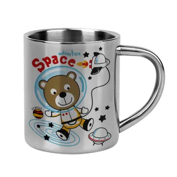 Kids Space, Mug Stainless steel double wall 300ml