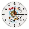 Wooden wall clock (20cm)