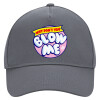 Ultimate Adult Hat Grey, (100% COTTON DRILL, ADULT, UNISEX, ONE SIZE)