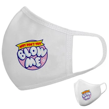 Why Don't You Blow Me Funny, Μάσκα υφασμάτινη υψηλής άνεσης παιδική (Δώρο πλαστική θήκη)
