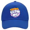 Ultimate Adult Hat BLUE, (100% COTTON DRILL, ADULT, UNISEX, ONE SIZE)