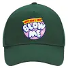 Adult Ultimate Hat GREEN, (100% COTTON DRILL, ADULT, UNISEX, ONE SIZE)