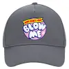 Ultimate Adult Hat Grey, (100% COTTON DRILL, ADULT, UNISEX, ONE SIZE)