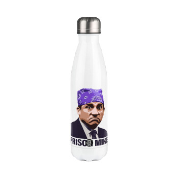 Prison Mike The office, Metal mug thermos White (Stainless steel), double wall, 500ml