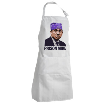 Prison Mike The office, Adult Chef Apron (with sliders and 2 pockets)