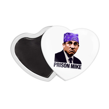 Prison Mike The office, Μαγνητάκι καρδιά (57x52mm)