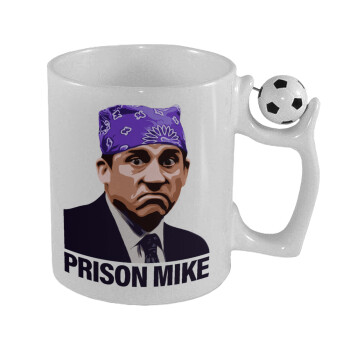 Prison Mike The office, Κούπα με μπάλα ποδασφαίρου , 330ml