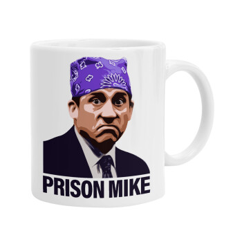 Prison Mike The office, Ceramic coffee mug, 330ml (1pcs)